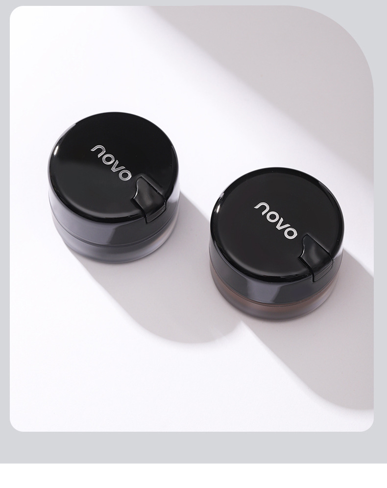 NOVO domestic eyeshadow liquid cream is sweat-proof, water-proof, non-smudging, long-lasting and does not fade. It is suitable for beginners and students undefined