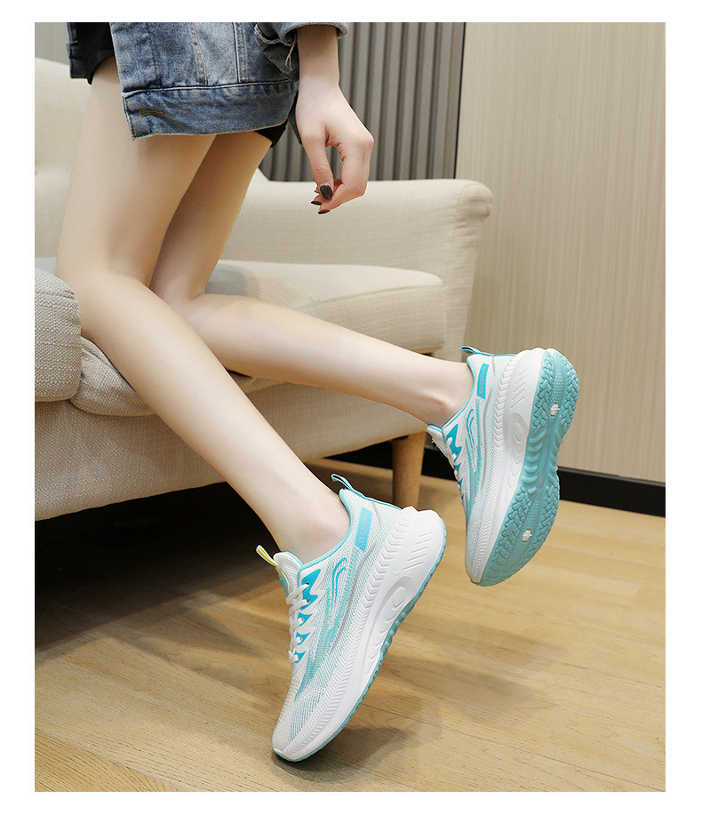Cross-Border New Fashion Trend 2025 Autumn Thick-Soled Height-Increasing White Sneakers Women's Casual Sports_vogvips.com
