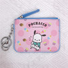 Wallet, set with key, keychain, cartoon card holder