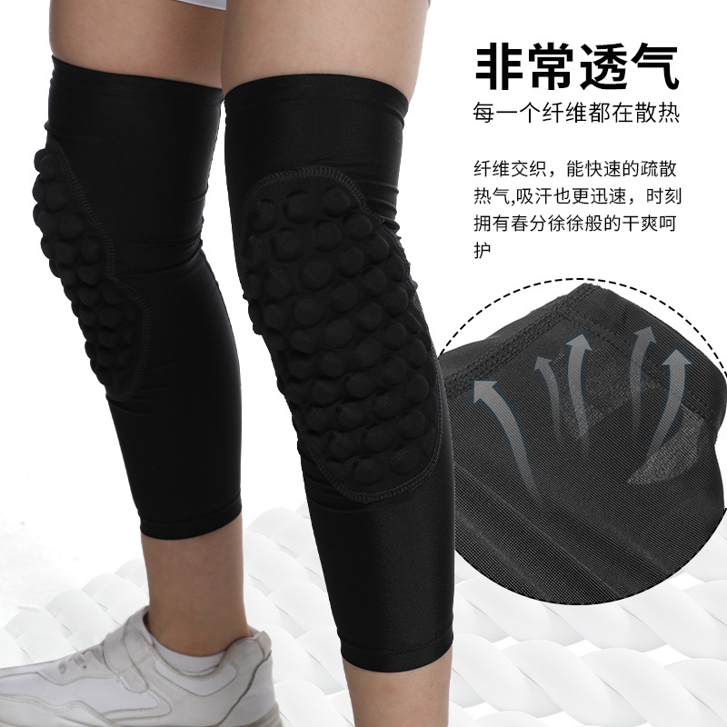 En stock de cinco colores de los niños rótula panal anticolisión deportes rótula baloncesto al aire libre montar equipo de protección de rodilla