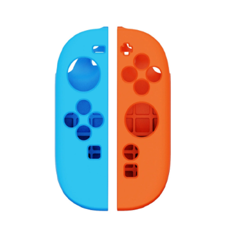 Funda protectora para controlador Joycon de segunda generación del fabricante original, disponible en varios colores, textura mate, silicona suave. image 14