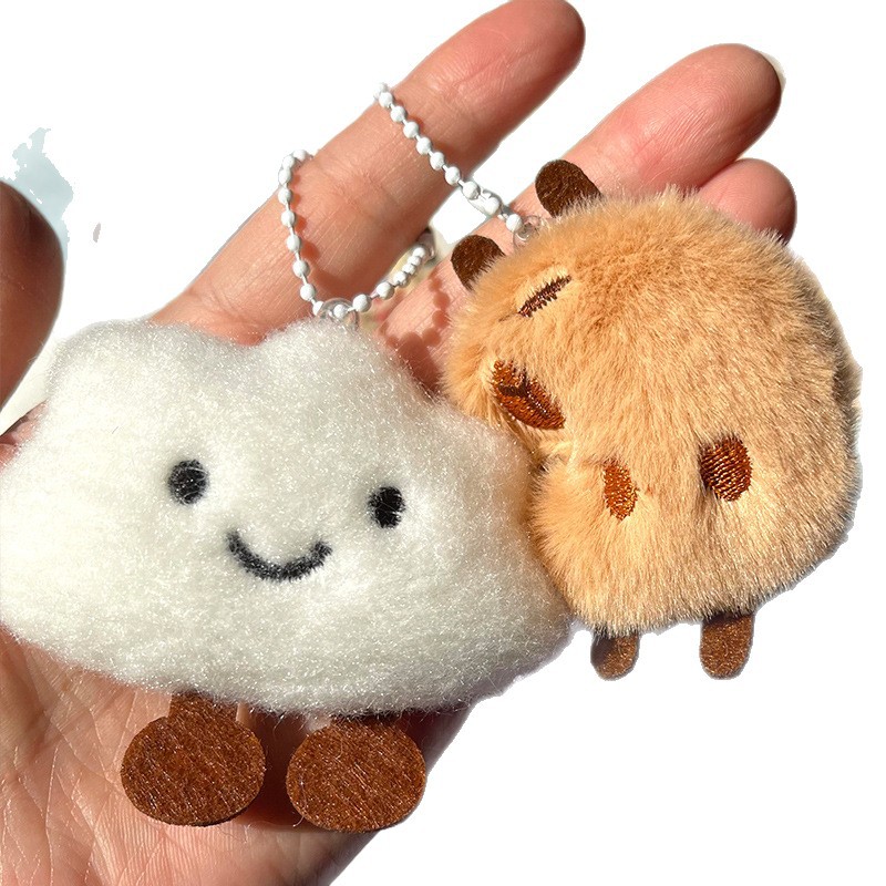 Muñecas de peluche lindas colgantes de muñecas de peluche, mochila de moda, mochila de decoración, colgantes de llaves, juguetes, bolsas ciegas al por mayor