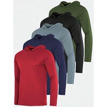 H 43624 Cooling Hooded Long Sleeve T-Shirt �����˶�����T��