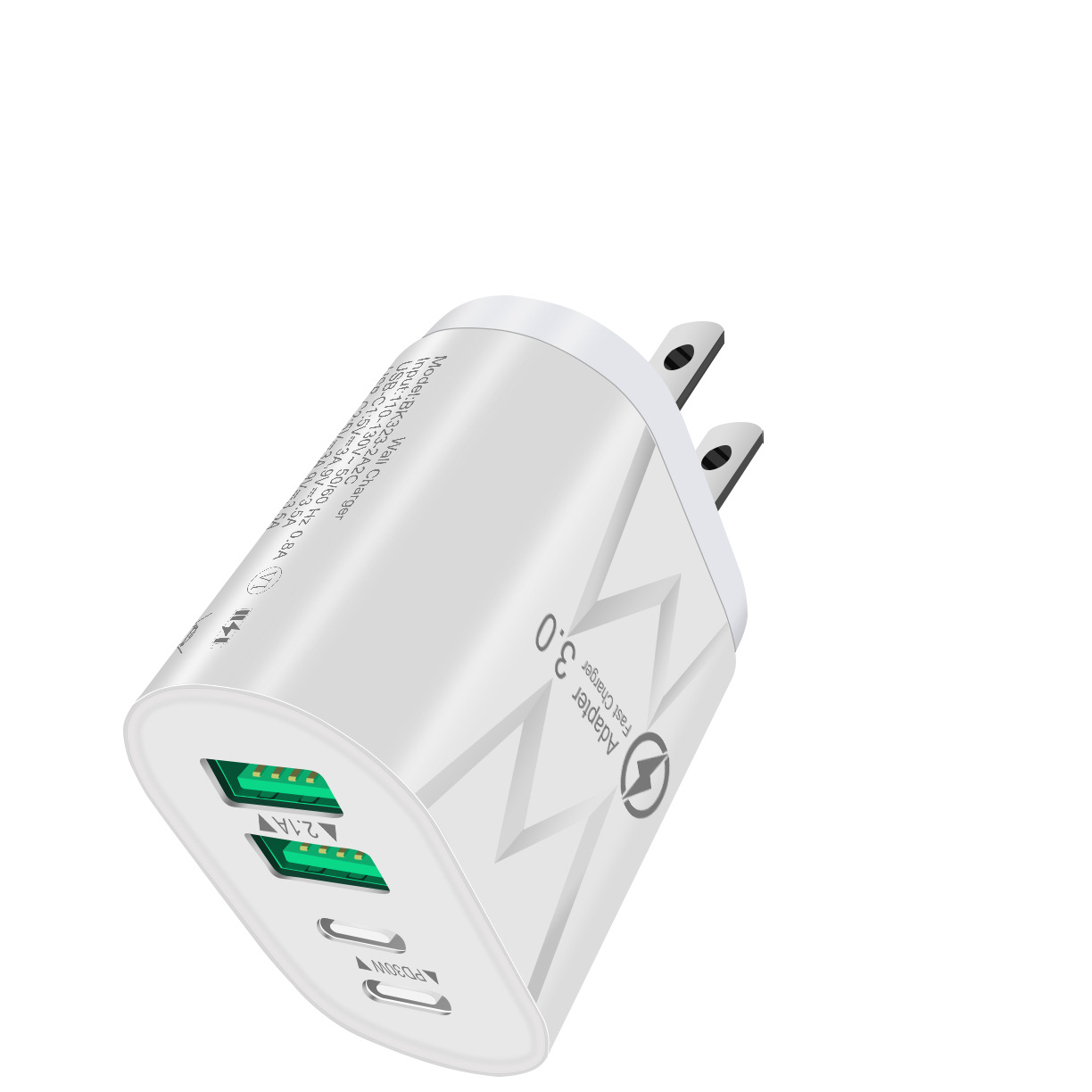 미국 표준 흰색(베어메탈)