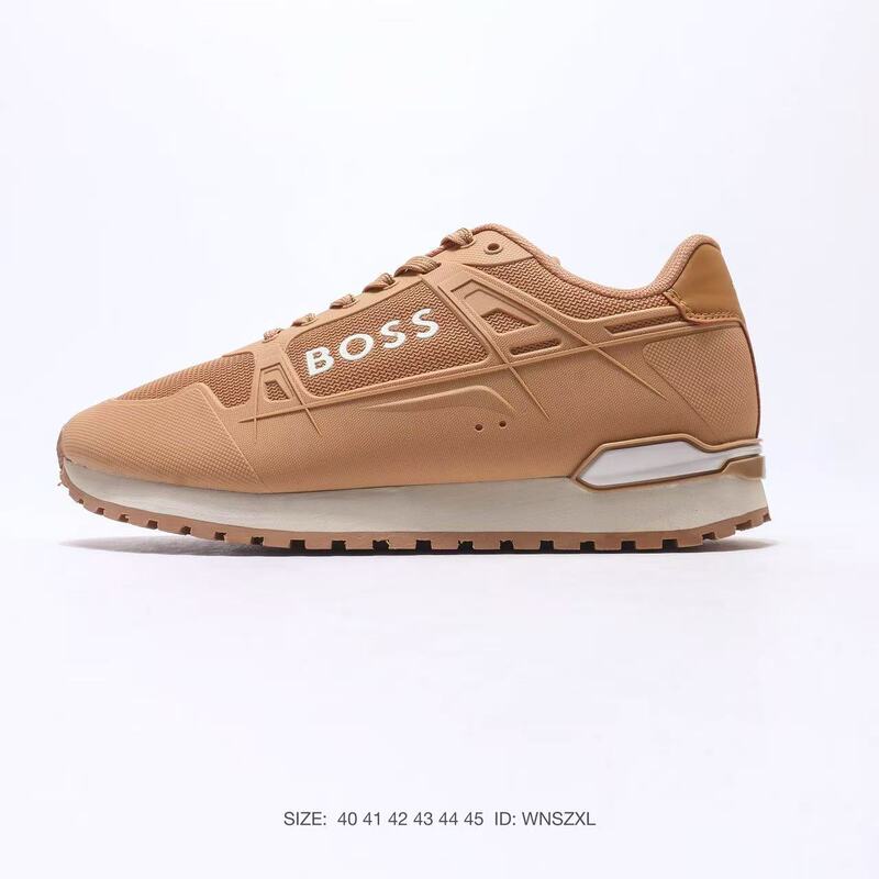 Cross-Border Putian Shoes Boss Ultra-Light Breathable Men's Sports Sneakers with Fabric Stitching and Non-Slip Low-Top Casual Shoes for Men