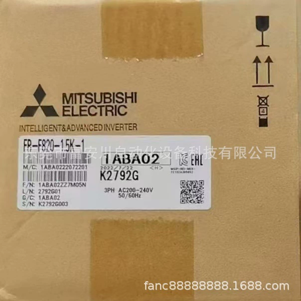 FR-F820-7.5K-1 Mitsubishi/Mitsubishi новый оригинальный инвертор, цена договорная