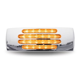 North America South America 22Led Truck Side Light 22Led Light Guide Electroplating Truck Signal Light Contour Light