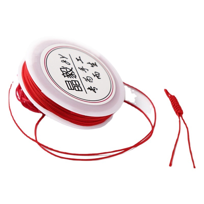 Fábrica directa 1mmA hilo Jade hilo DIY accesorios de joyería hechos a mano hilo trenzado hilo torcedura borla alambre lote