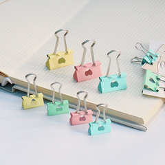 Creative Love Long Tail Bill Clip Color Long Tail Clip Manufacturer Wholesale Bill Clip Large Small Metal Dovetail Clip