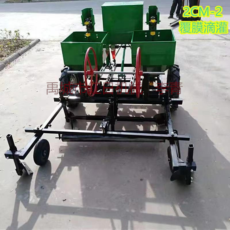 土豆马铃薯播种机 单垄 双行土豆洋芋种植机 拖拉机带土豆种植机