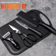 Hot Selling Knives Combination Kitchenware Stainless Steel Kitchen suit with Knife Sleeve Spray Paint Fruit Knife Household Kitchen Knife Cutting Board