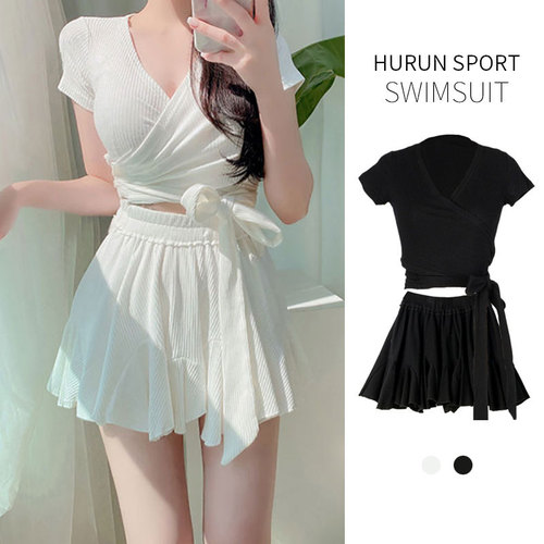 Women's Summer Bikini Set with Nudist Style, Body Shaping, Conservative, Two-Piece, Swimsuit for Hottest Beach