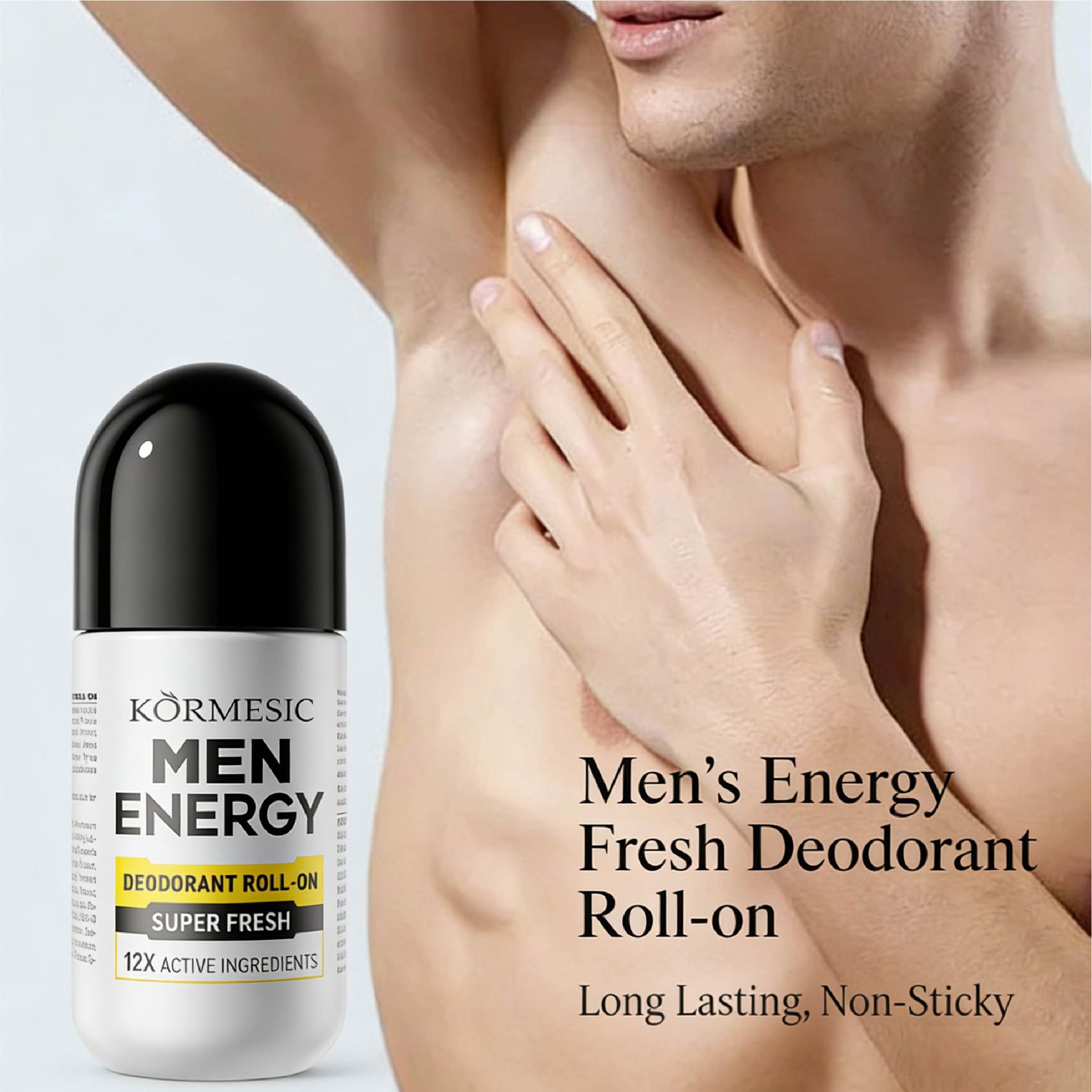 Transfronterizo KORMESIC hombre energía facial cuidado de la piel facial refrescante comercio exterior al por mayor spot