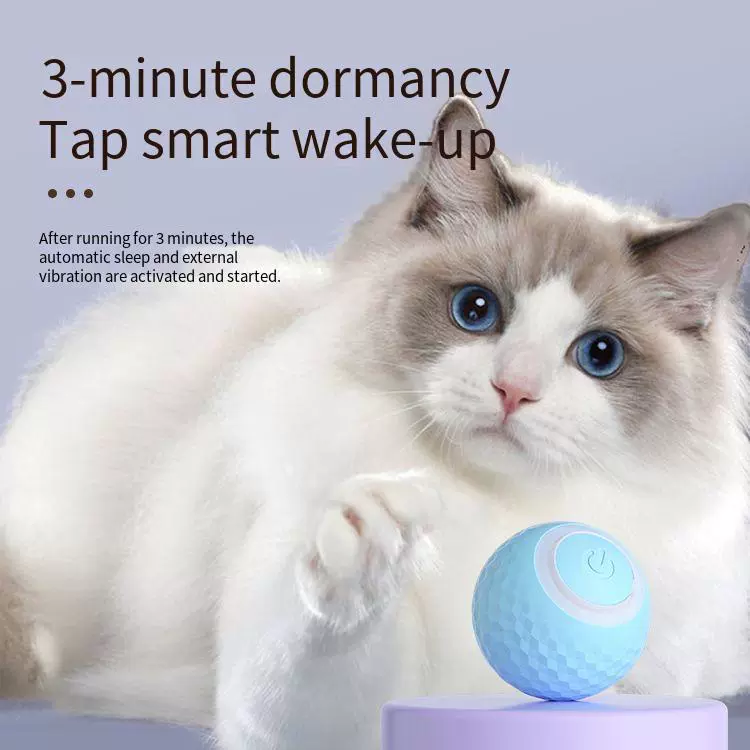 Трансграничные домашние животные Гравитация Smart Rolling Ball Игрушки для кошек