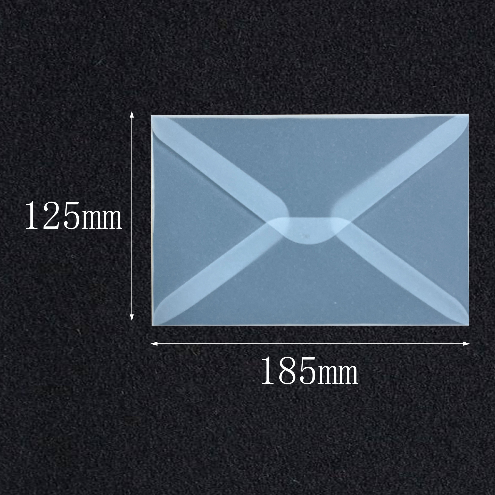 Papel de sulfato creativo sobre de impresión dorado regalo tarjeta de felicitación tarjeta de invitación almacenamiento sobre hacer bolsa de papel sobre transparente