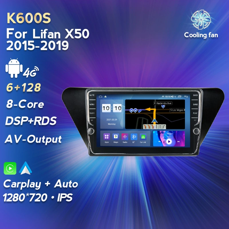 Suitable for Lifan X50 15-19 Android central control large screen GPS navigation reversing image wireless carplay