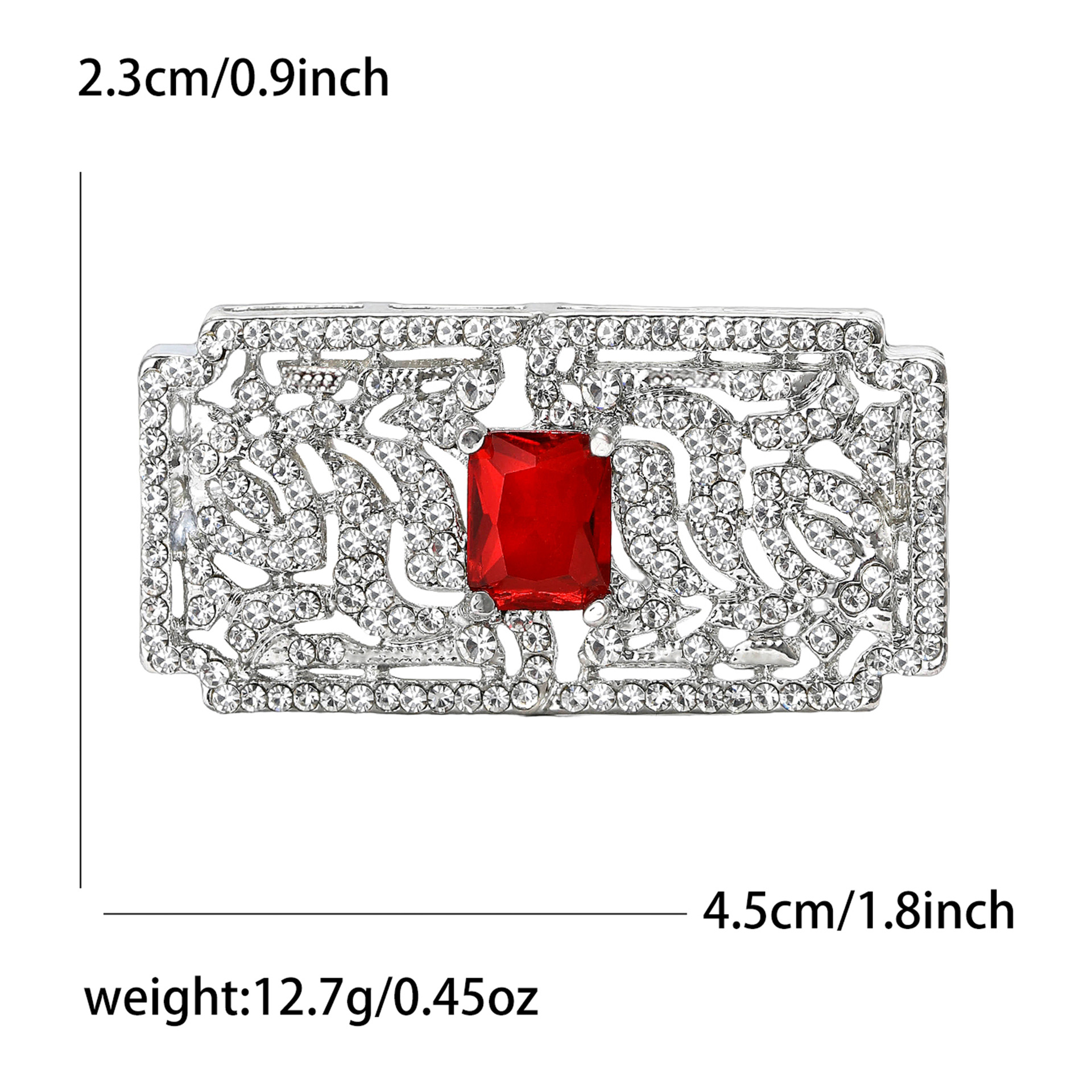 Spilla vintage da donna elegante farfalla fiore perla cristallo_voghion.com