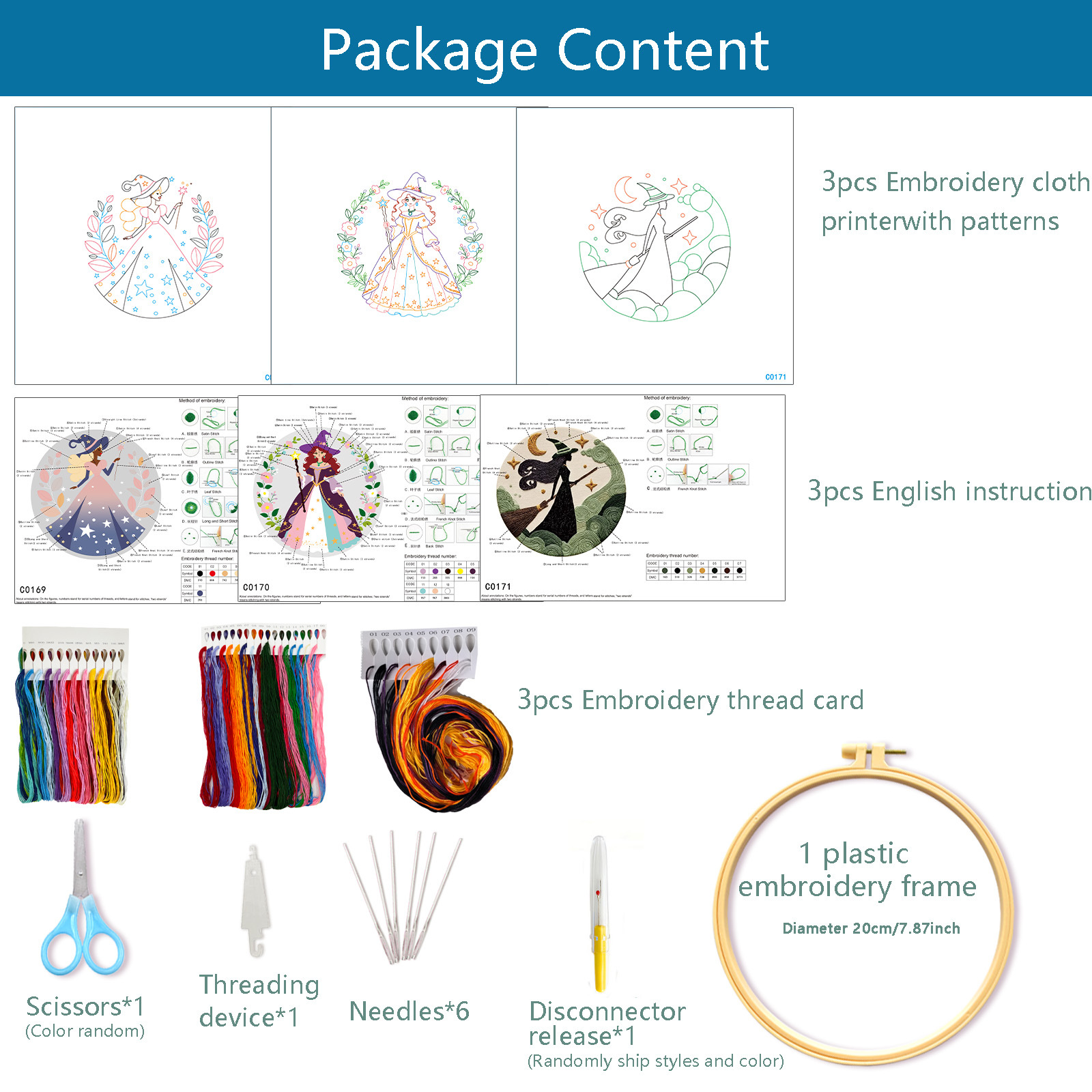 Compre el juego de tres piezas de genio para obtener 1 20CM de la barra de corte + 1 tijeras pequeñas + 1 desmonteador + 1 insertor de alambre de hoja de hierro