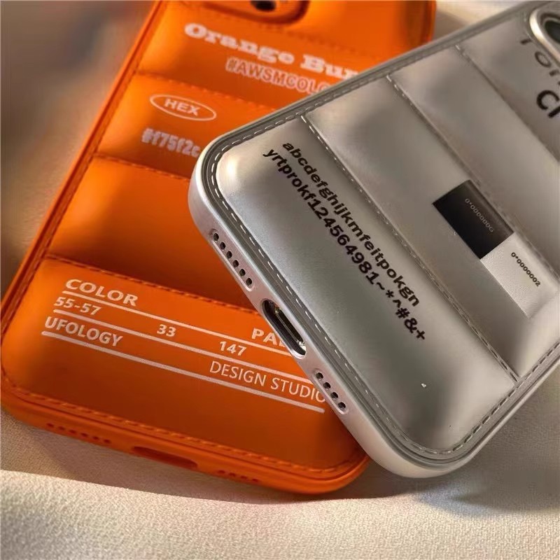 down jacket suitable for Apple 14pro phone case 13 Trendy 12 Full package 11 Couple 7p/8p New XS_voghion.com