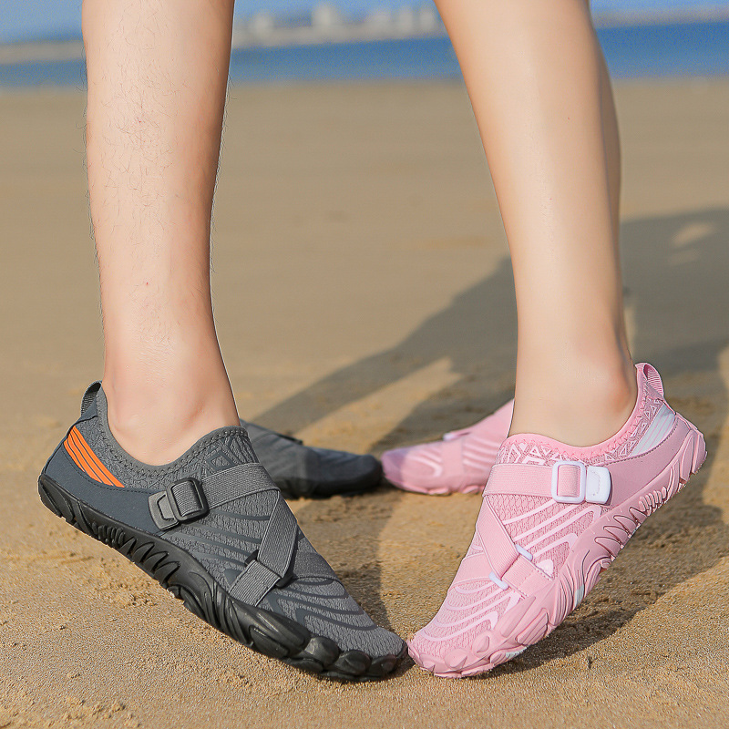 Outdoor hiking climbing upstream shoes men's and women's beach Diving Snorkeling swimming shoes five-finger shoes riding fitness shoes