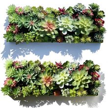 仿真多肉植物 仿真宝莲花头DIY多肉植物组合摄影道具家居软装饰品