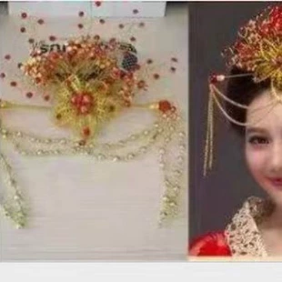 Позолоченные накладные ногти и шпильки для костюмов императрицы