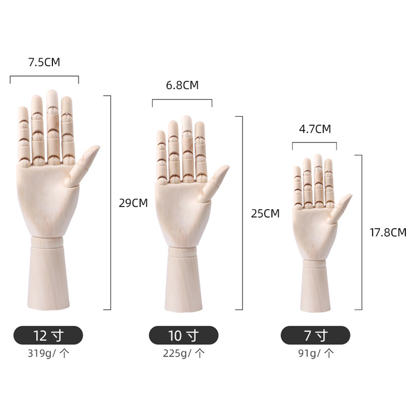 Dibujos Animados boceto arte especial marioneta flexible humanoide hombre de madera pintura modelo suministros al por mayor