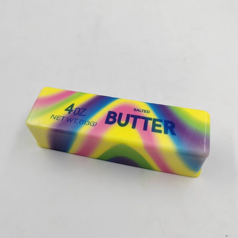 Barras de mantequilla de rebote lento, barras de mantequilla ultra húmedas, juguetes de pellizco, juguetes de pellizco