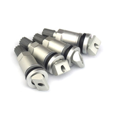 適用於沃爾沃 新路虎 現代 福特 奔騰 寶馬胎壓氣門嘴 鋁合金氣嘴