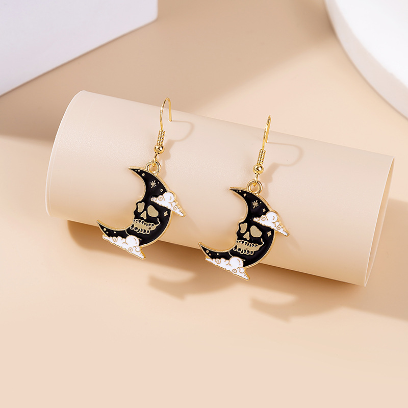 Casual Cat Eagle Snake Alloy Stoving Varnish Womenu0027S Drop Earrings 1 Pair