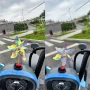 车载电动可爱电瓶车小风车