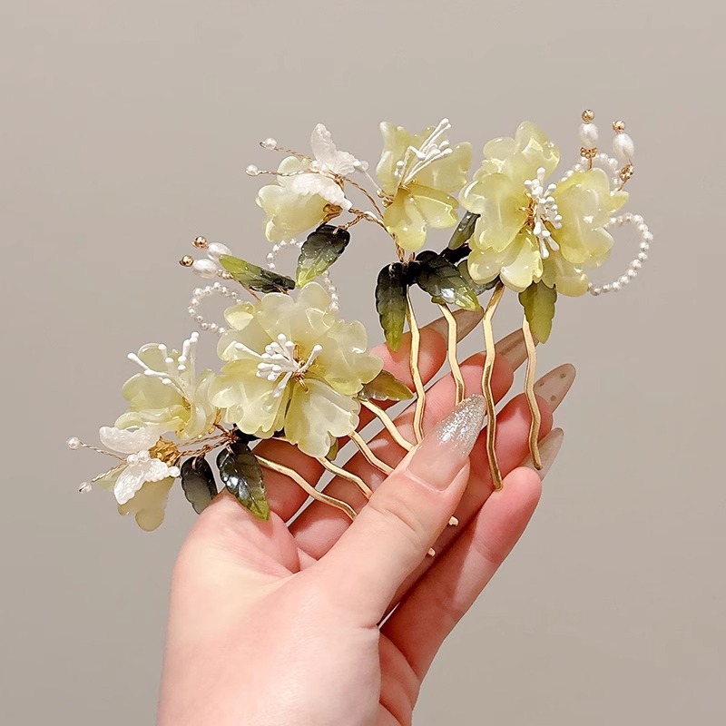 Nuevo estilo chino en forma de U, peinado, horquilla, tocado femenino, accesorios de cheongsam Hanfu, horquilla, horquilla, horquilla, horquilla, nuevo estilo antiguo