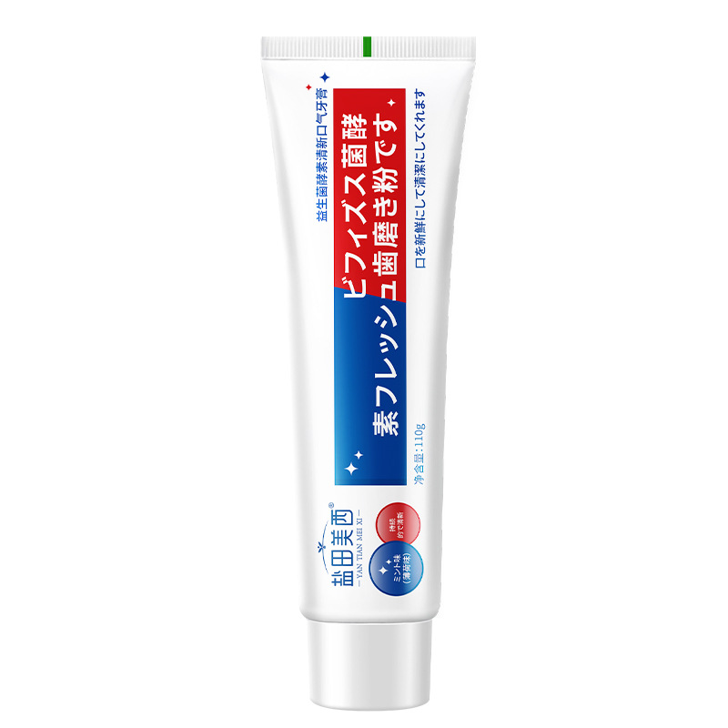 Enzima probióticos pasta de dientes limpiar y eliminar las manchas dentales dientes blancos frescos y brillantes fábrica de pasta de dientes japonesa fábrica al por mayor image 6