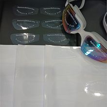 泳镜防护面罩PVC无胶静电吸附印刷保护膜防尘防刮花厂家直销 批发