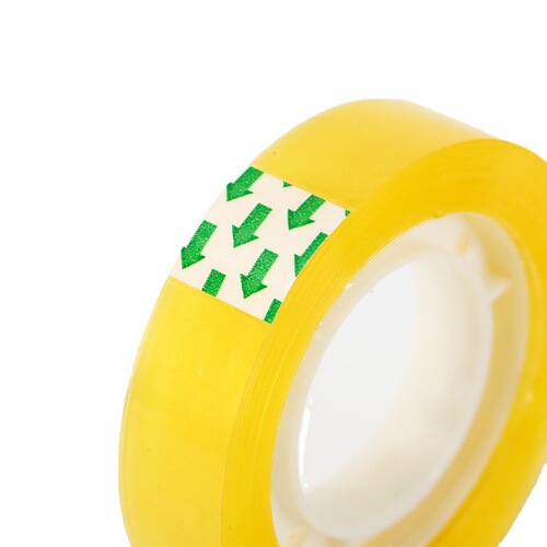 Transparent tape for students, width 1.2/1.8cm, office paper, hand account tape, small transparent stationery tape