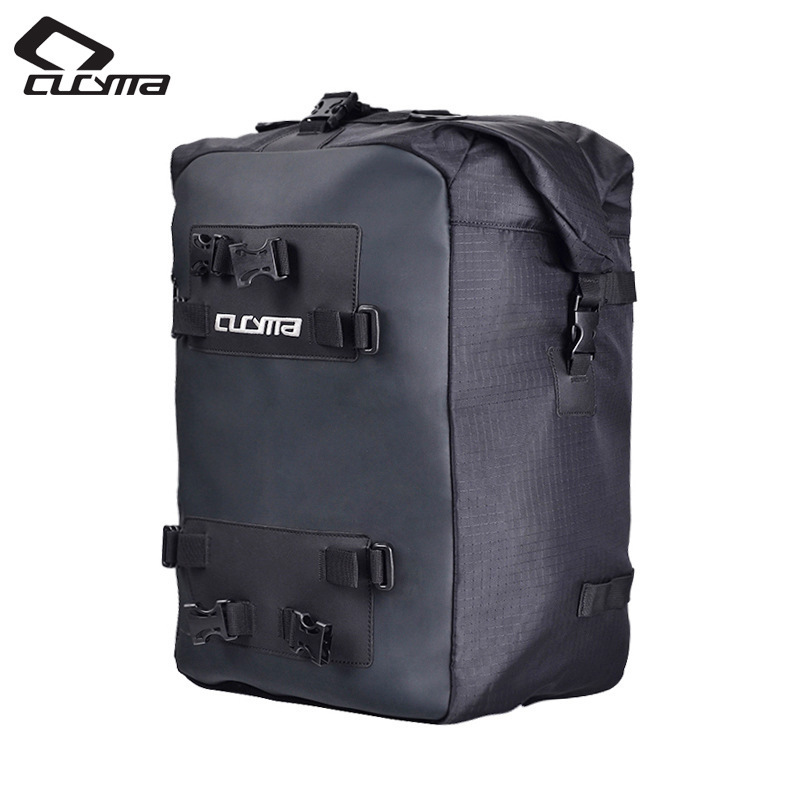 Cucyma Waterproof Motorcycle Backpack, Rear Seat Bag, Side Bag, Large and Small Combination, Men's Outdoor Backpack for Travel and Cycling