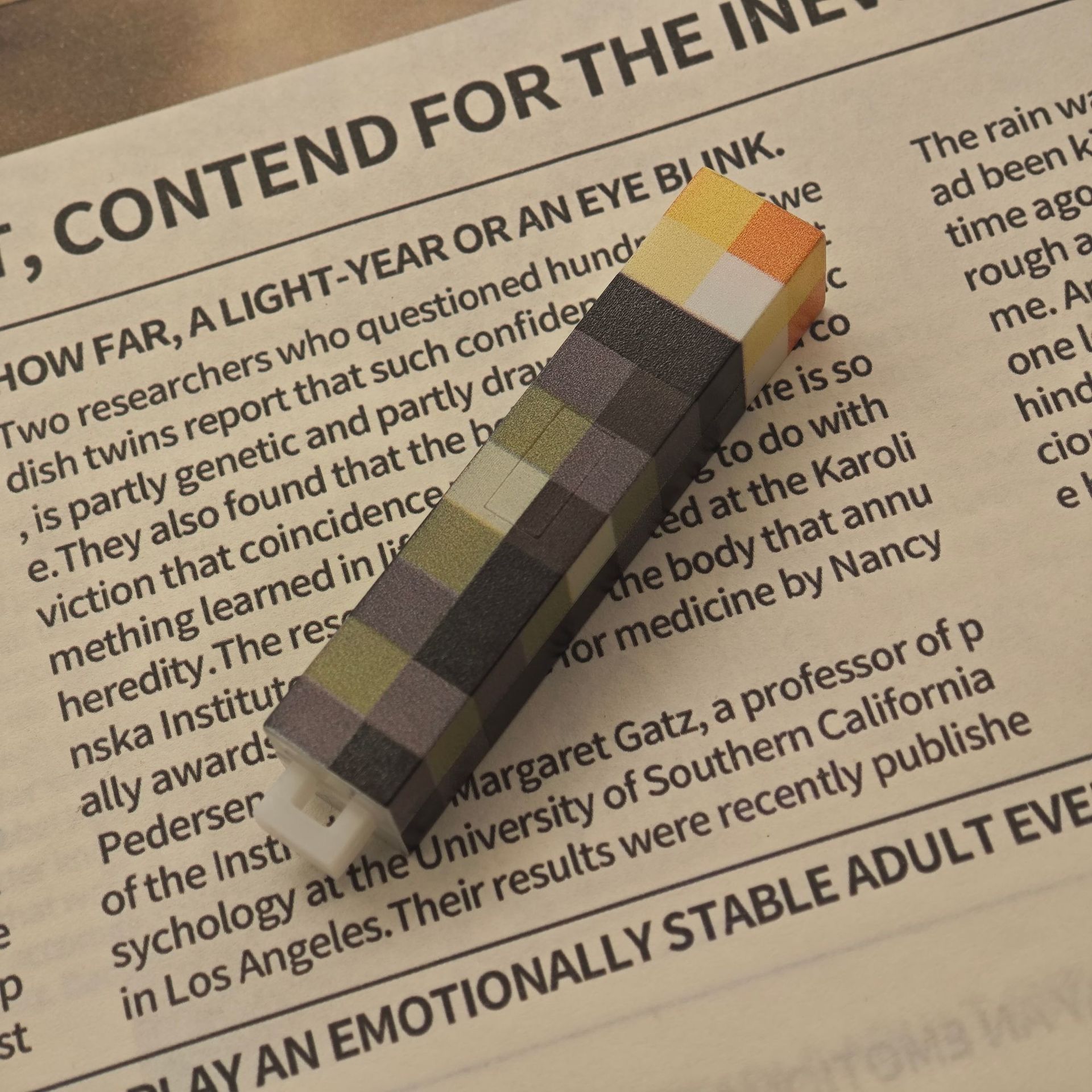 [노란색 횃불] 성냥 열쇠고리 [배터리 유형]