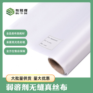 Factory Price Direct Sales Eco-Solvent Seamless Silk Cloth Home Background Silk Seamless Silk Wall Cloth with Primer Silk Cloth