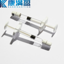 厂家现货自毁式预灌封注射器1ml细长白头玻尿酸针管助推器注射