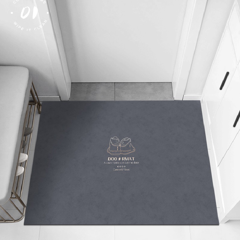Alfombra de puerta PVC alfombra de la puerta estera de la puerta del hogar antideslizante alfombra de corte