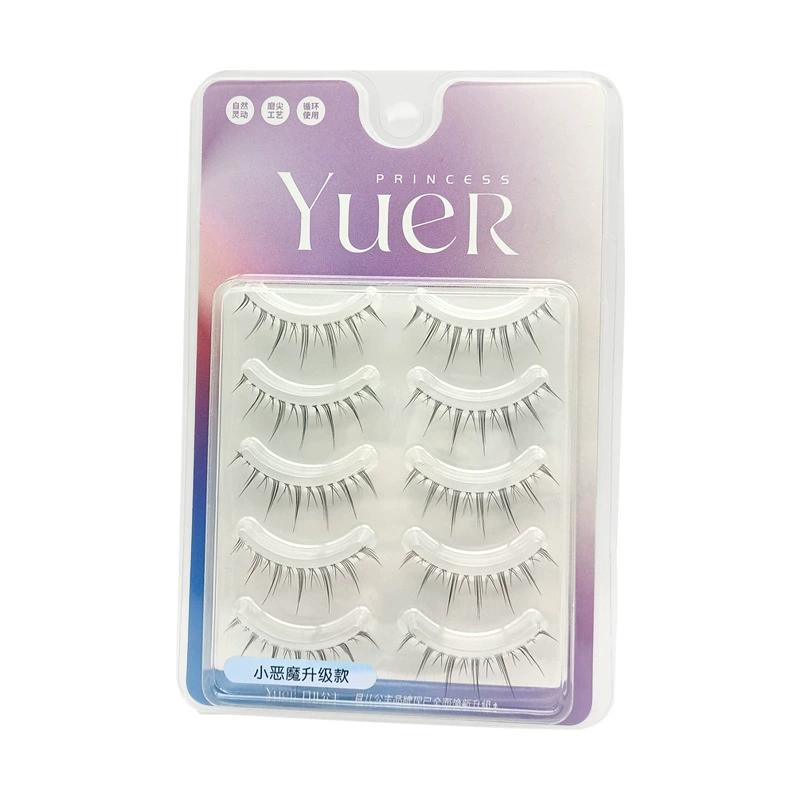 月儿公主 Comics, realistic transparent false eyelashes, cosplay