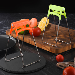 Stainless steel tray pick-up clip, multi-functional anti-slip pickup clip, bowl clip, dish clip, creative kitchen gadget