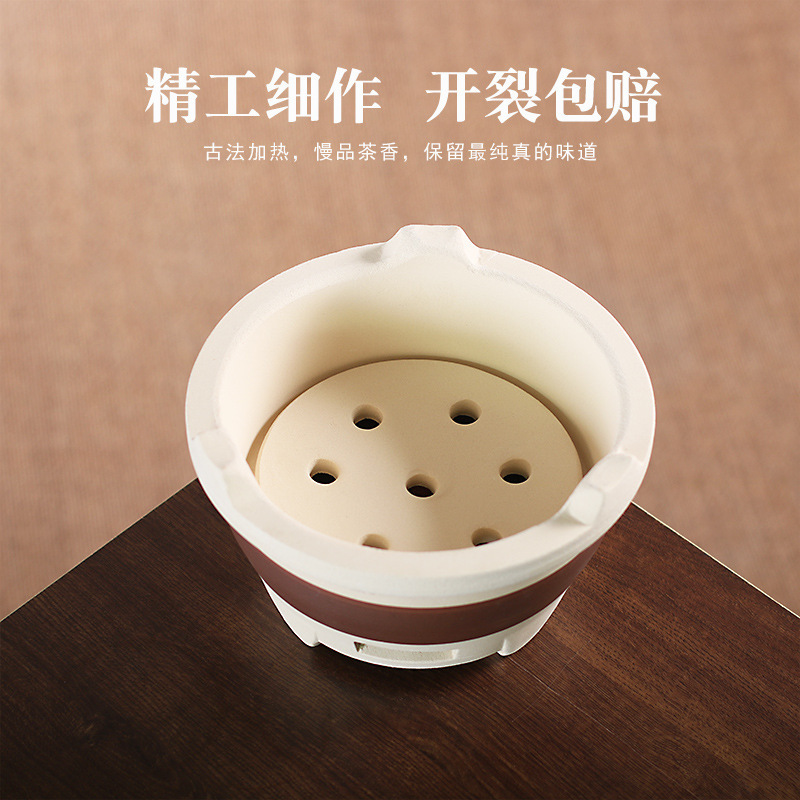 茶とバーベキュー用の炉、家庭用屋内昔ながらの縁取り炉、粘土炉、木炭泥炉、屋外炭炉|undefined