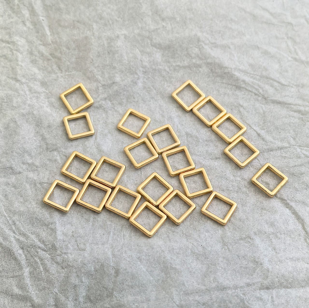 Zinc alloy luggage mini lock pendant decorative padlock bag small fake lock square buckle vegetable basket