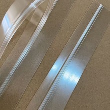 PVC双轨反接扣拉链2cm宽pe防水拉链tpu防水拉链pe凹凸拉链厂家