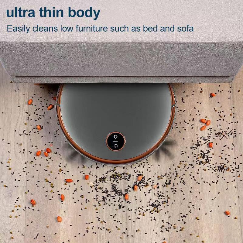 Automatic hygienic vacuum cleaner for home use, remote control