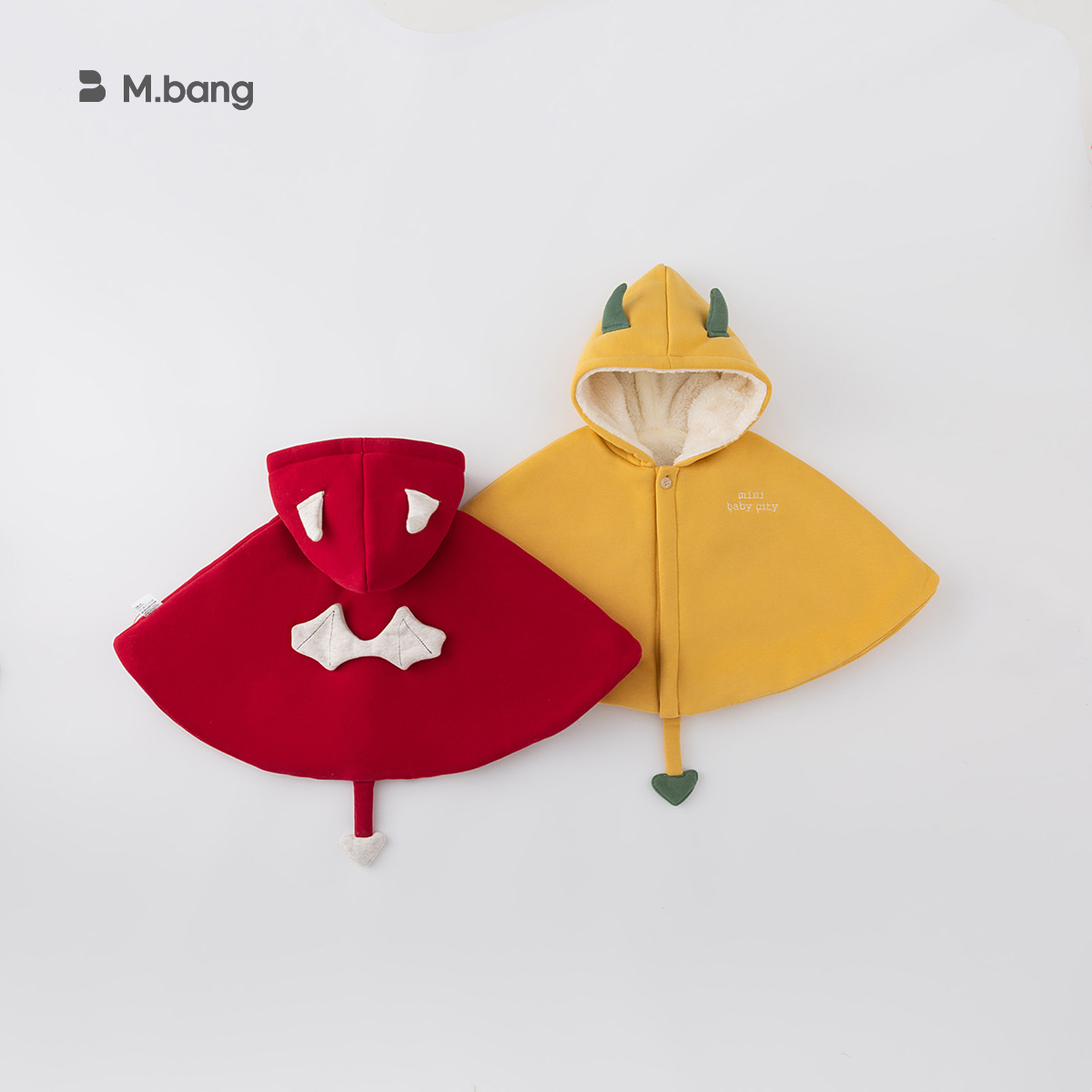 Babycity Winter Korean Version Baby Shawl Top Children's Velvet Thickened Cloak Baby Going Out XDY-1934