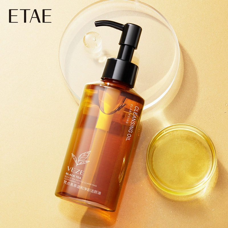 Черный чай Fanzhen прозрачное и Нежное масло для очищения кожи уход за кожей освежающее нежирное очищающее масло оптом
