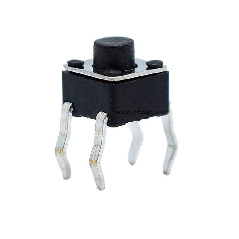 供应轻触开关4.5X4.5/插脚轻触开关