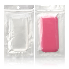 Wholesale Glue-on Eyelashes Transparent Pink Silicone Forehead Adhesive Eyelash Pads False Eyelash Static Sticker